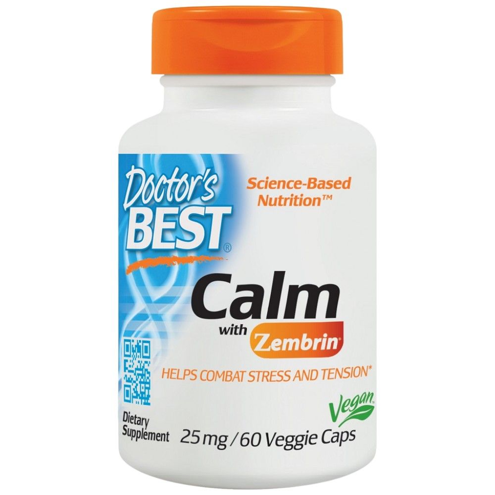 Meilleur calme avec Zembrin 25 mg - 60 capsules