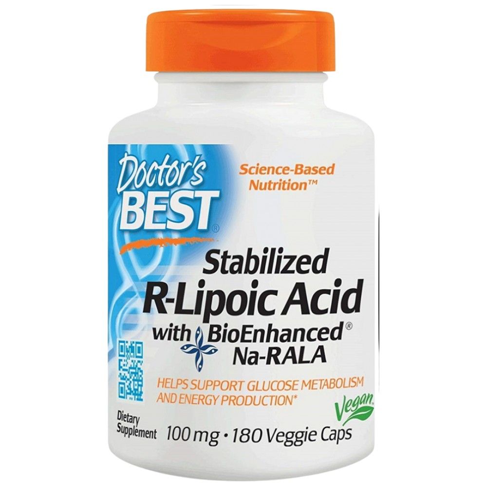 Meilleur acide R-lipoïque/Na-R-Ala stabilisé 100 mg - 180 capsules