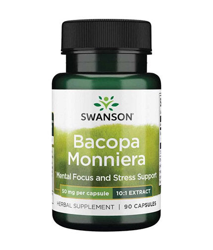 Bacopa Monniera 10: 1 Extraitz 50 mg - 90 capsules