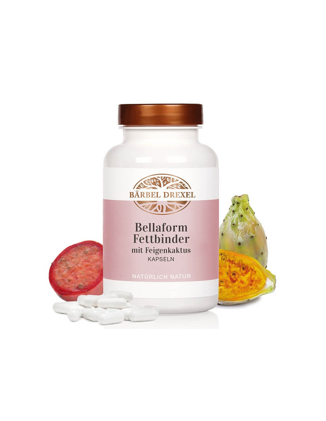 Bellaform Fettbinder mit Feigenkaktus/ Pour l'obésité et le surpoids, 120 gélules <tc>Bärbel Drexel</tc>