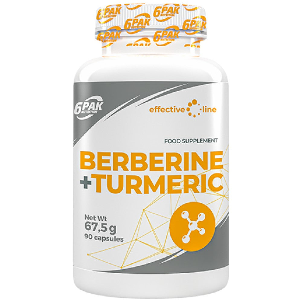 Berberine + curcuma - 90 capsules
