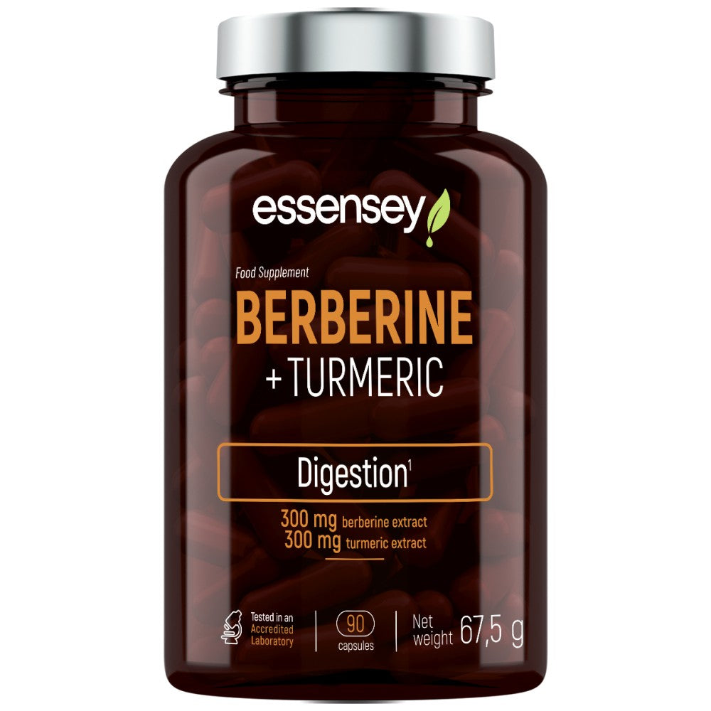 Berberine + curcuma - 90 capsules