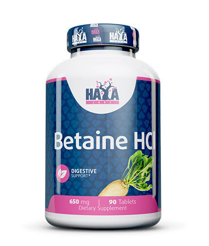 Onglets Betaine HCL 650mg/90.