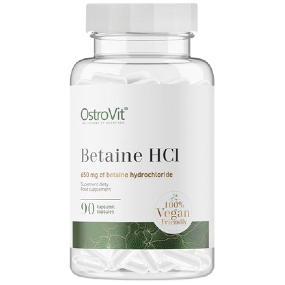 Betaine HCL 650 mg 90 capsules