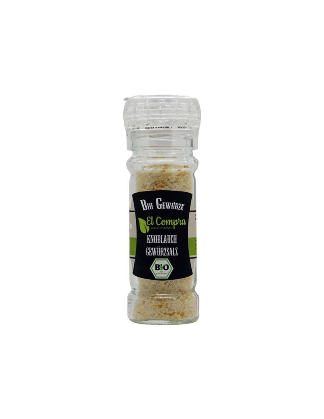 Bio Knoblauch Gewursalz - Sel d'ail indien biologique, 65 g el Compra