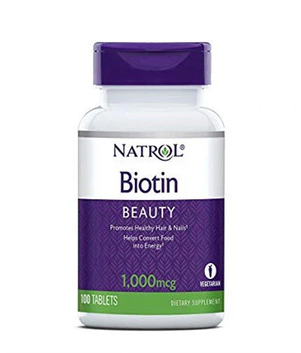 Biotine 1000 mcg./100 onglets.