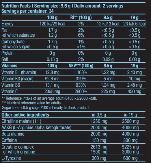 Black Blood Nox + 330G