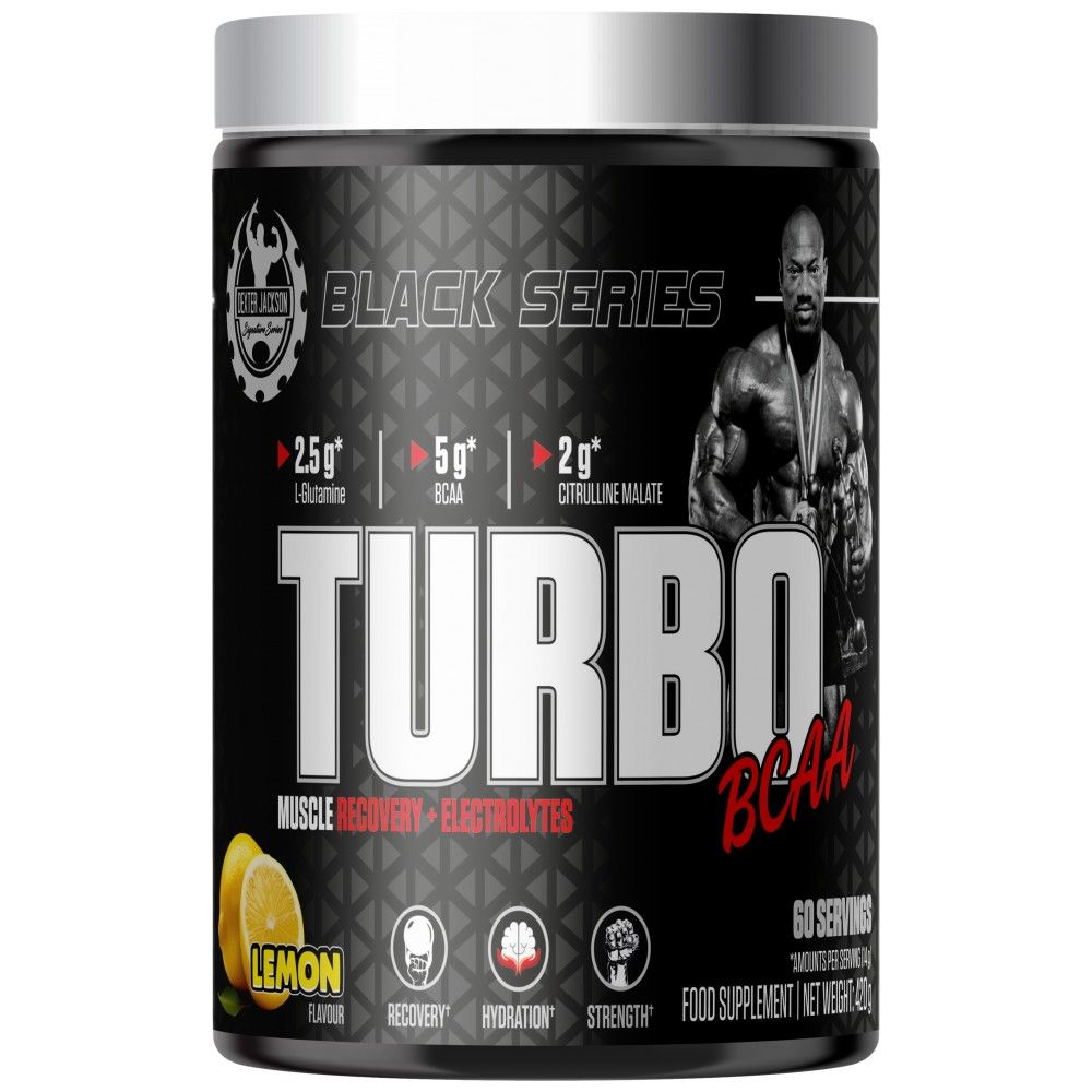 Série noire | Turbo BCAA Muscle Recovery and Electrolytes - 420 grammes