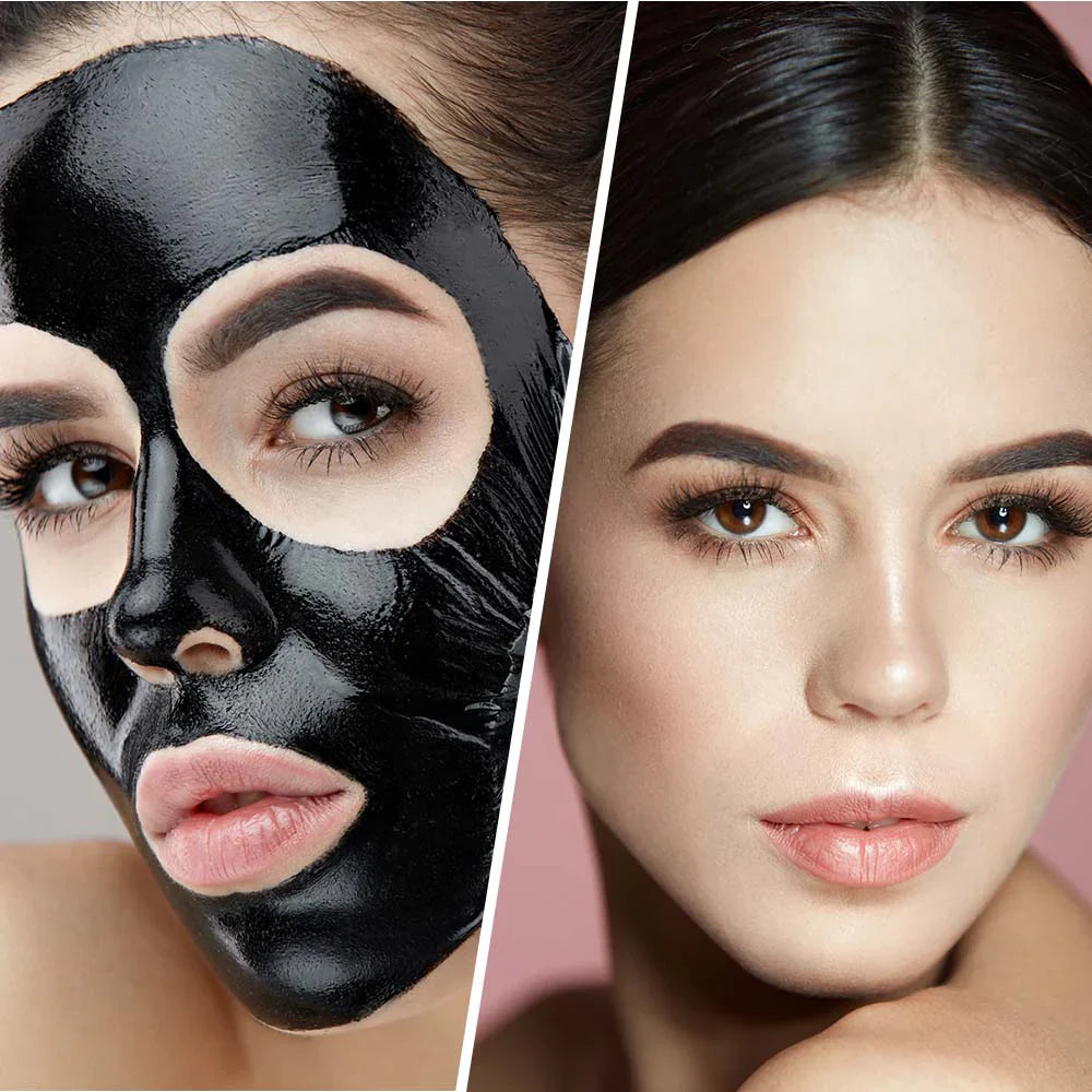 Masque noir nettoyant en profondeur avec charbon de bois activé - 100 ml