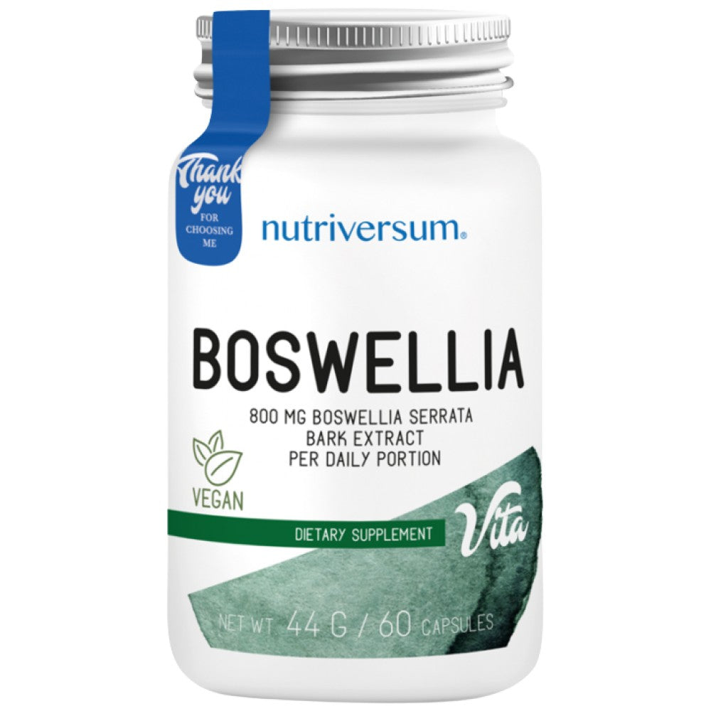 Boswellia 400 mg | Extrait d'écorce de Boswellia Serrata - 60 capsules