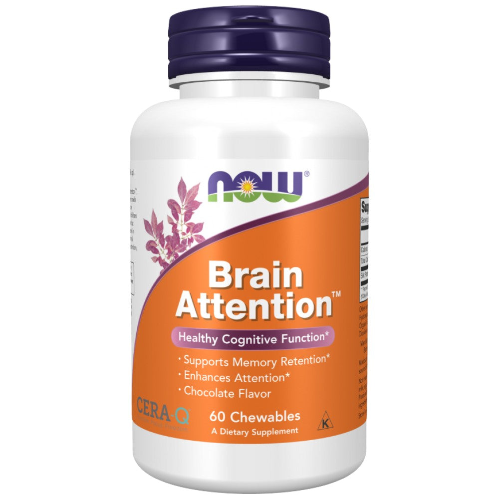 Attention au cerveau | Fonction cognitive saine - 60 comprimés à croquer