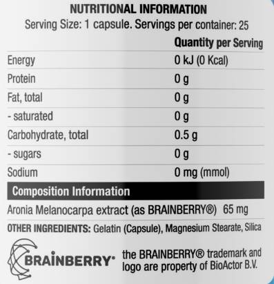 Brainberry | Amplify Series - 25 capsules