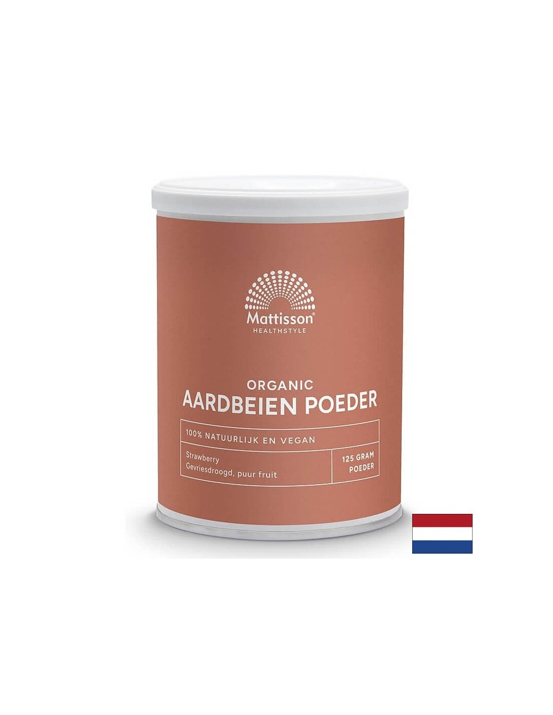 Poudre de fraise - riche en vitamine C et saveur naturelle, 125 g