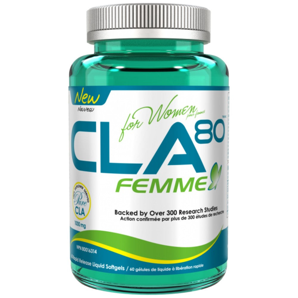 CLA 80 FEMME 60 Capsules de gel