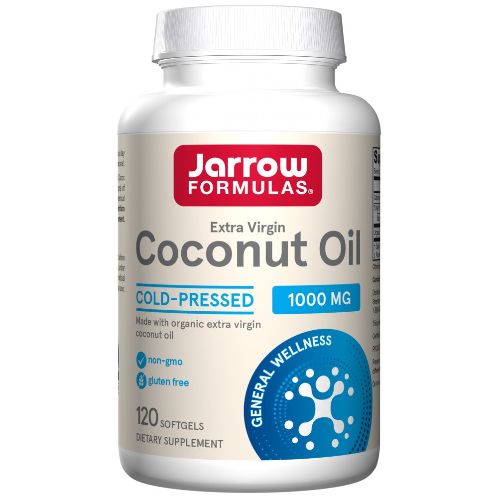 Huile de coco (extra vierge) 1000 mg - 120 capsules de gel