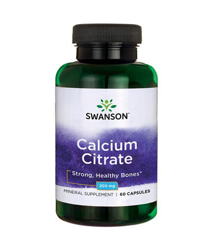 Citrate de calcium 200 mg - 60 capsules