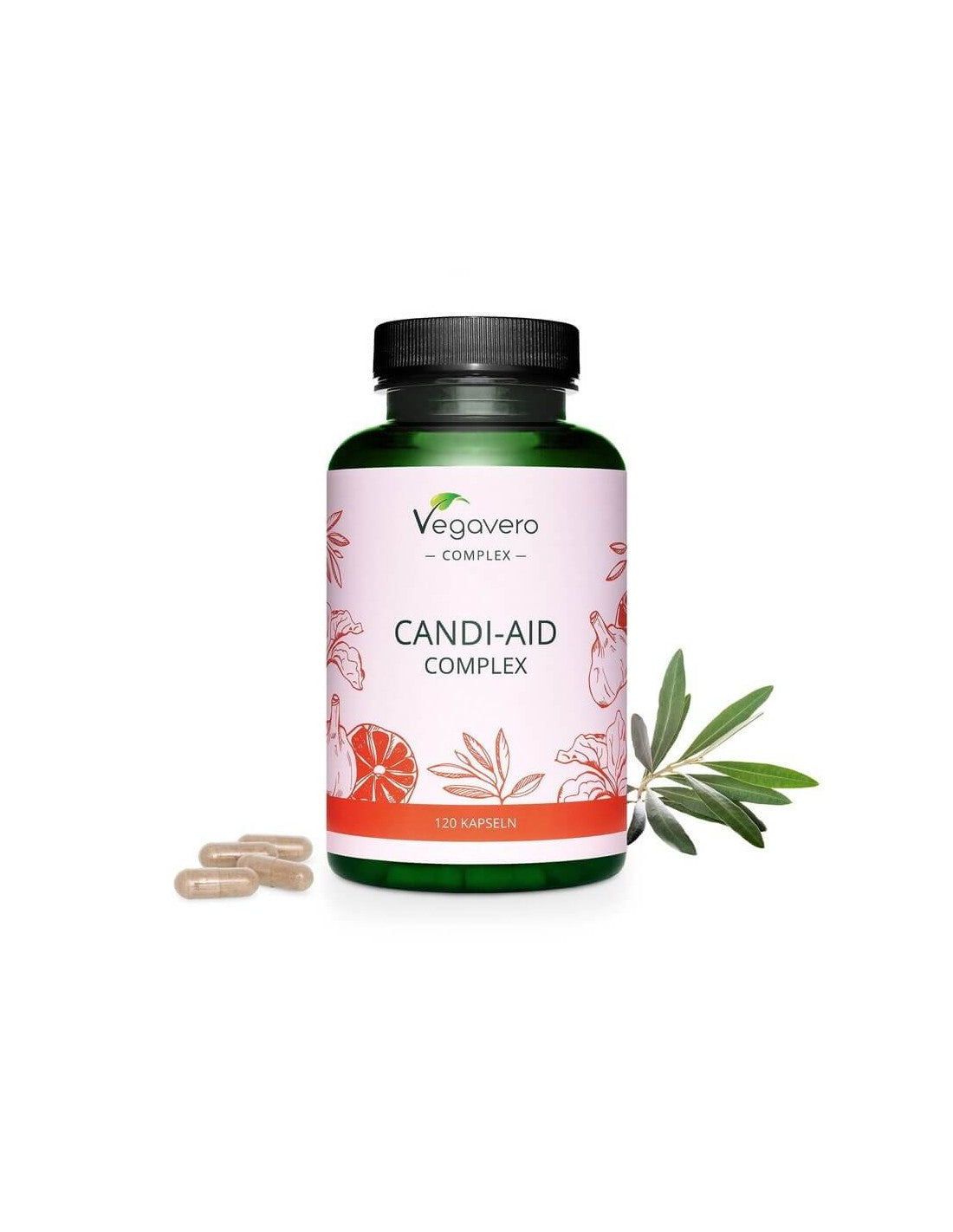 Complexe Candi-Aid, 120 capsules, 100 % végétalien <tc>Vegavero</tc>
