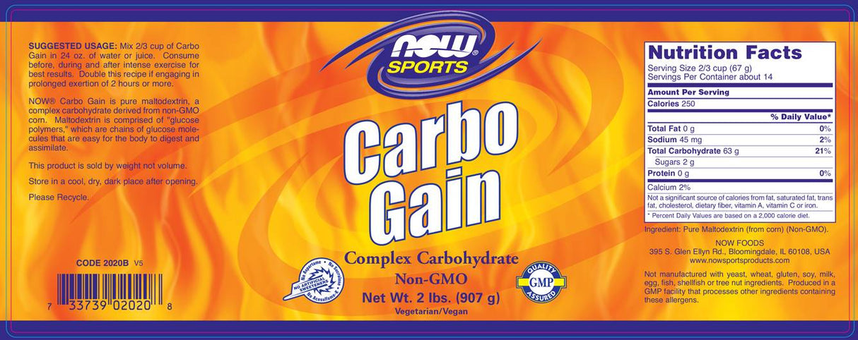 Gain de carbo - 908 grammes