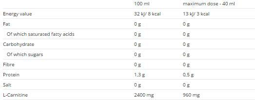 Carnitine liquide 500 ml 500 ml