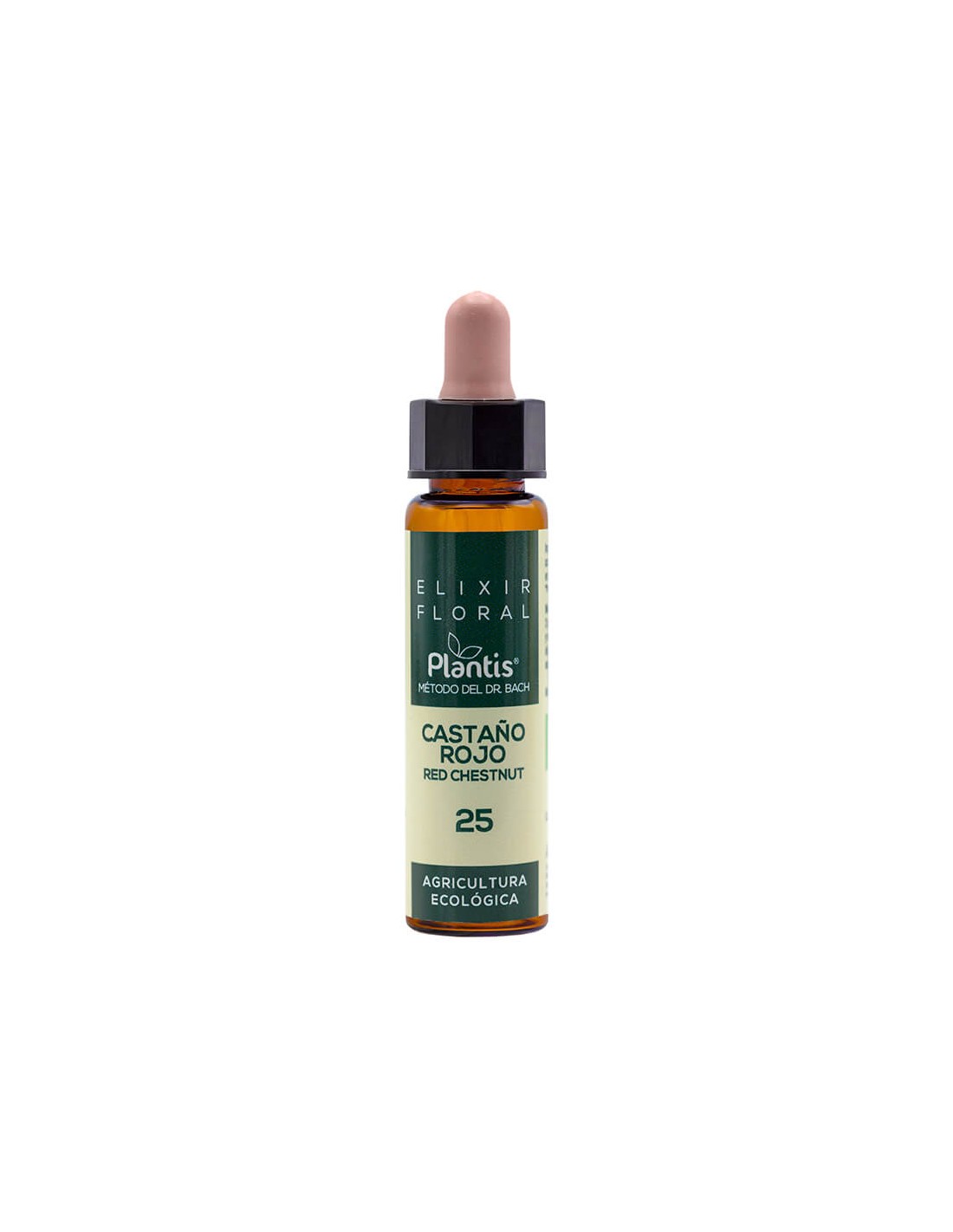 Castaño Rojo (Marron rouge) Elixir Floral 25 - Élixir floral de marron d'Inde rouge, 10 ml Arte<tc>san</tc>je
