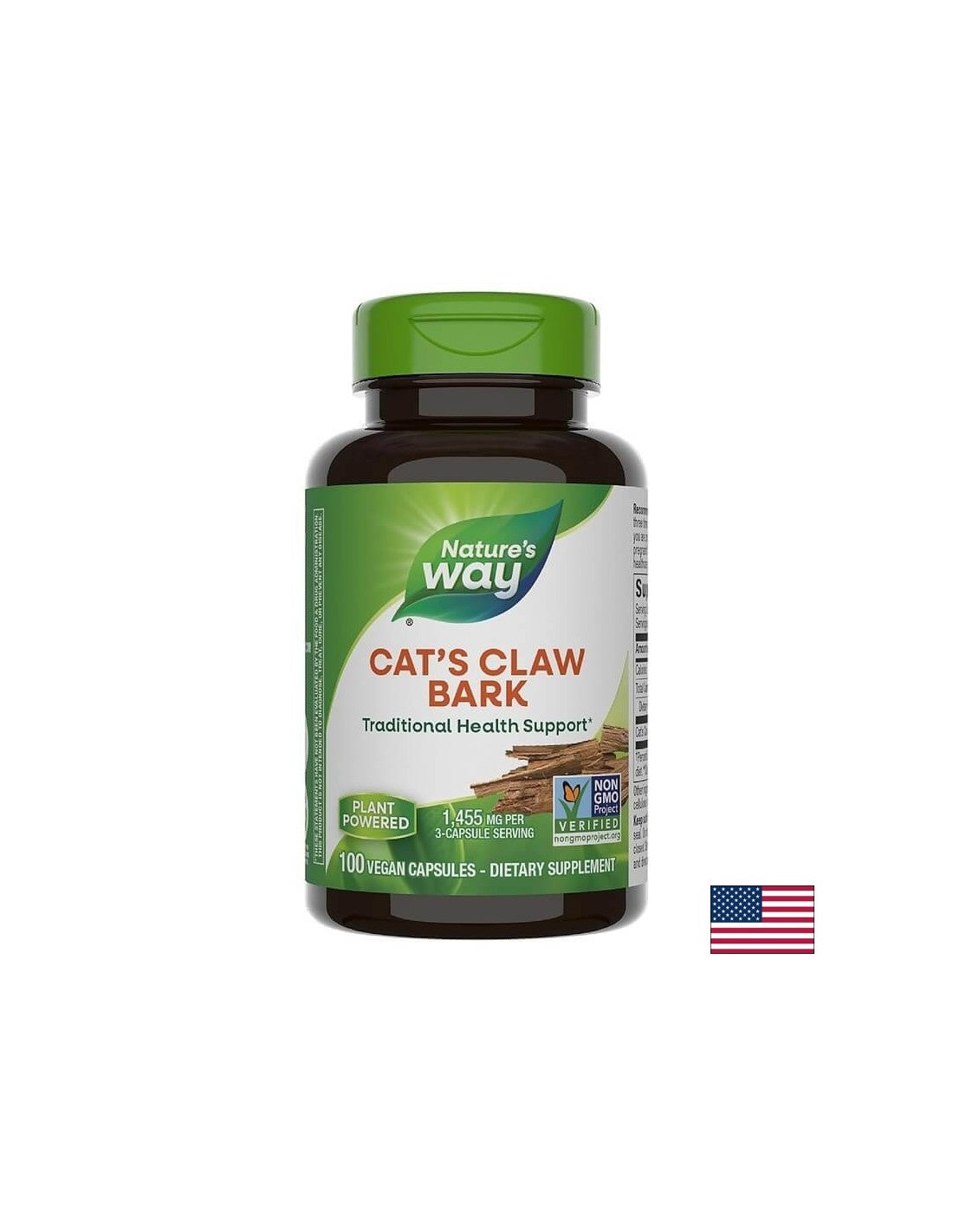 Cat's Claw Bark 485 mg - 100 capsules