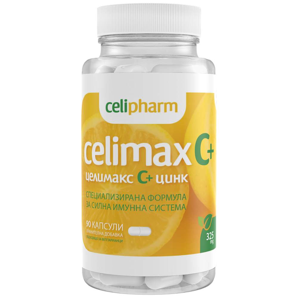 Capsules Celimax C + Zinc 90