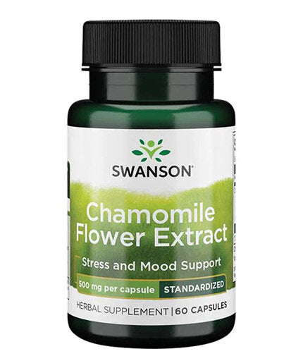 Extrait de fleurs de camomille 500 mg | Apigénine standardisée - 60 capsules