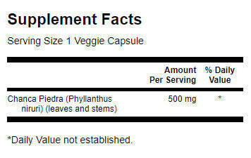 Chanca Piedra 500 mg - 60 capsules