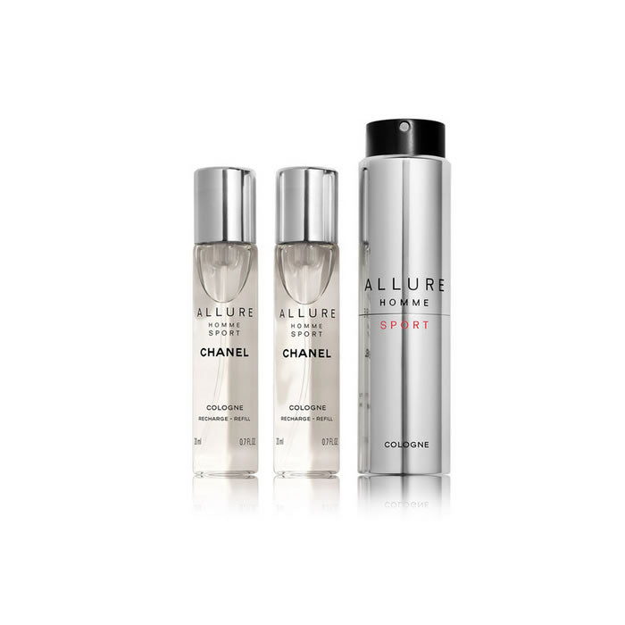 <tc>CHANEL</tc> Coffret de 3 vaporisateurs rechargeables Allure Homme Sport