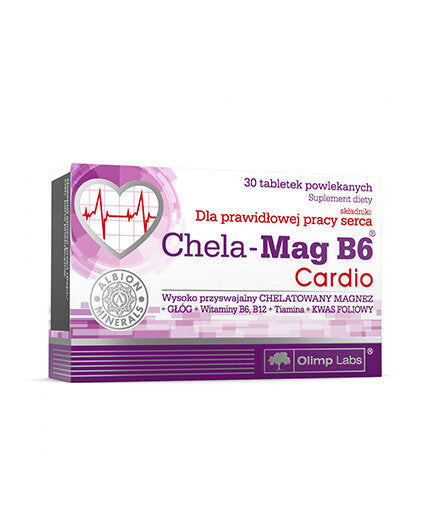 Chela-Mag B6 Cardio 30 comprimés <tc>Olimp</tc>