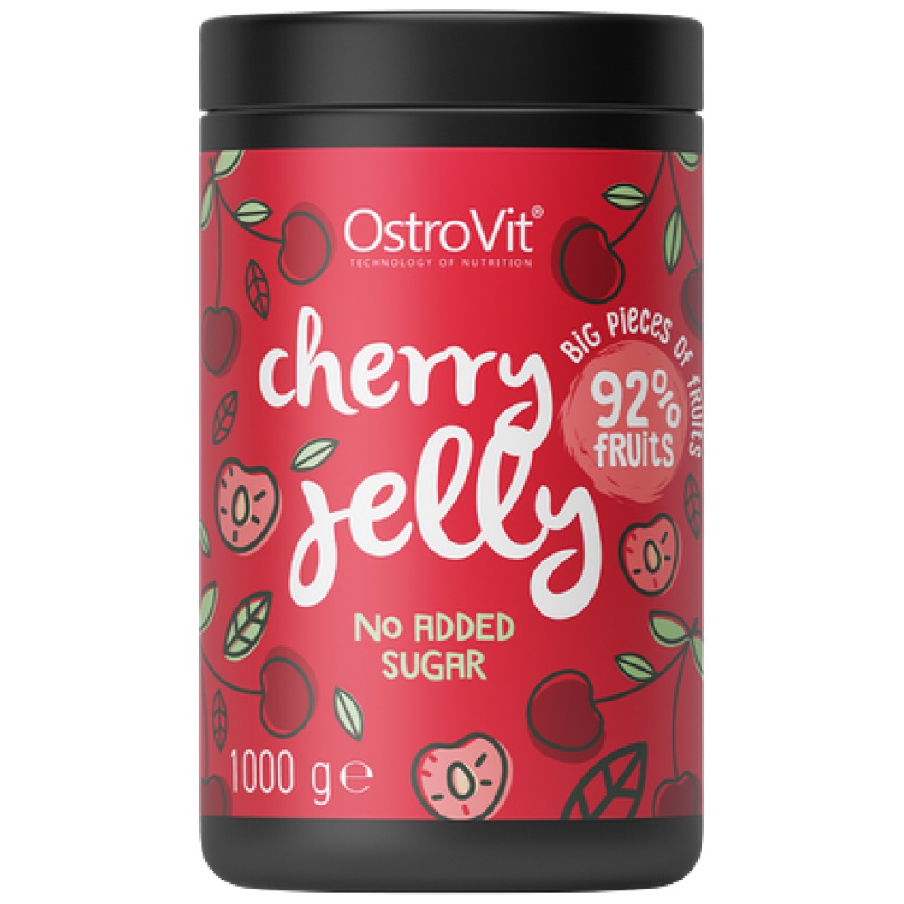 Jelle de cerise | 92% de fruits réels ~ pas de sucre ajouté 1000 grammes