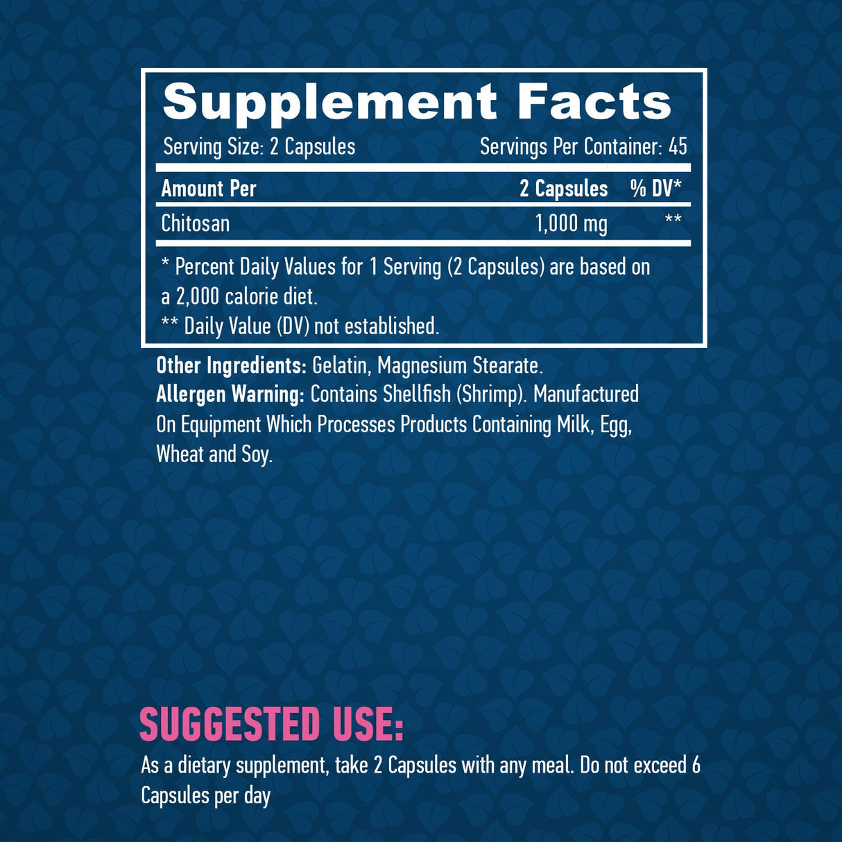 Chito<tc>san</tc> 500 mg/90 gélules