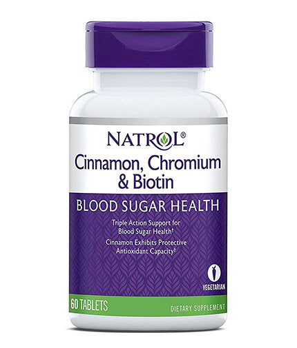 Cinnamon Biotin Chromium 60 Tabs.