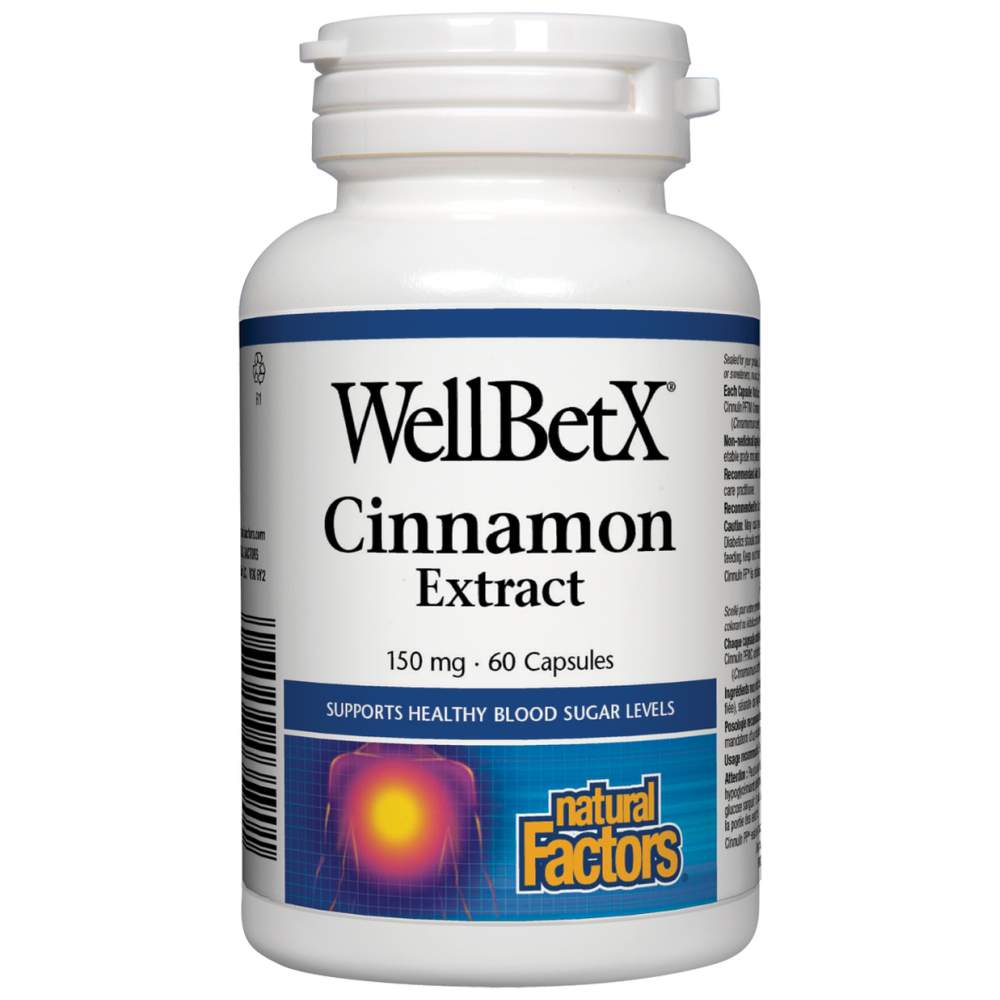 Extrait de cannelle 150 mg 60 capsules