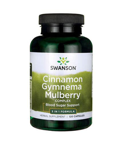 Cinnamon Gymnema Mulberry Complex 525 mg - 120 capsules