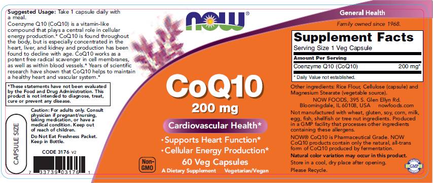 COQ10 200 mg - 60 capsules
