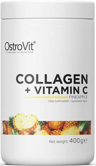 Collagène + vitamine C/poudre - 400 grammes