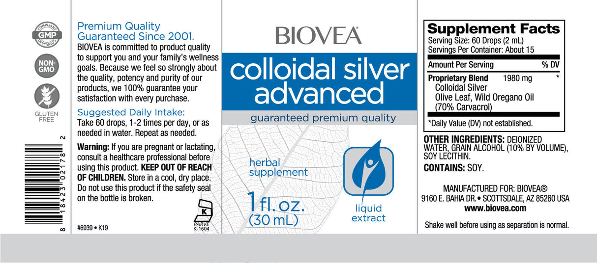 Colloïdal Silver Advanced/30 ml