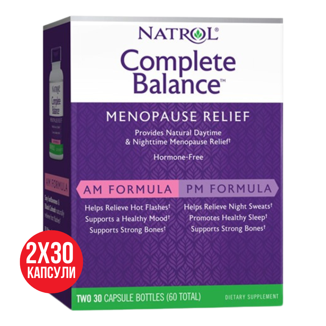 Solde complet pour la ménopause AM/PM 2x30 Caps.