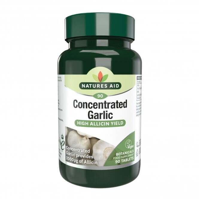 Ail concentré avec allicine (ail concentré) 2000 mcg 90 comprimés natures