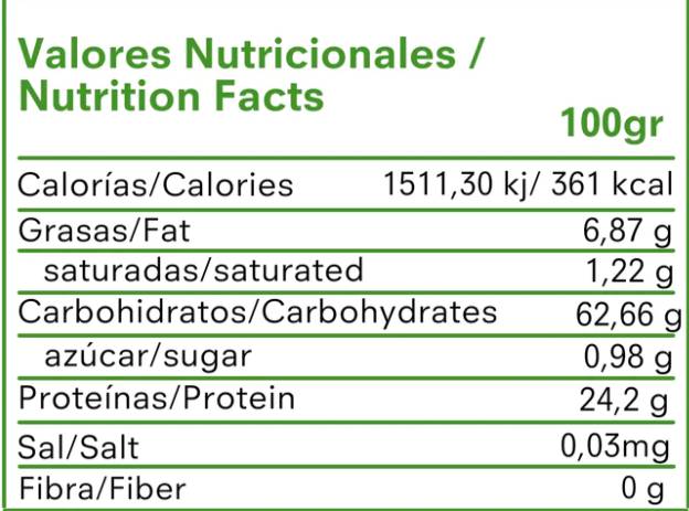 Cookie Oatmeal | 0% de sucre ajouté 1000 grammes