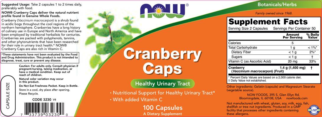Concentré de canneberge - 100 capsules