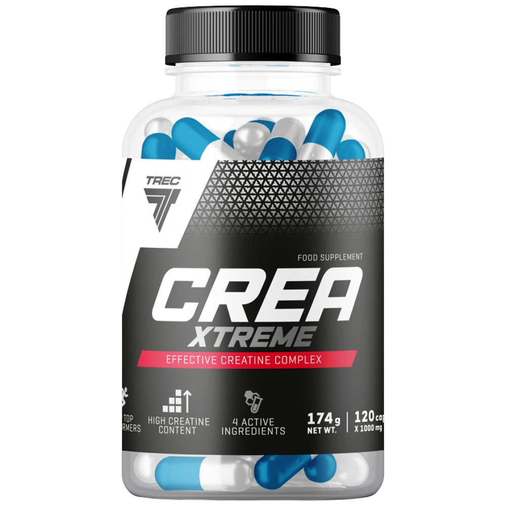 Crea xtreme | Matrice de créatine - 120 capsules