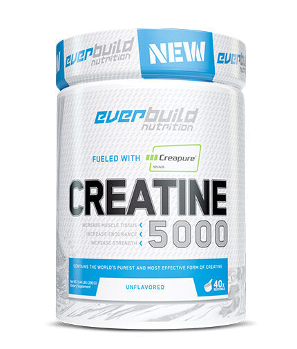 Creapure® Crétine Monohydrate 5000 mg (200 grammes, 40 portions)