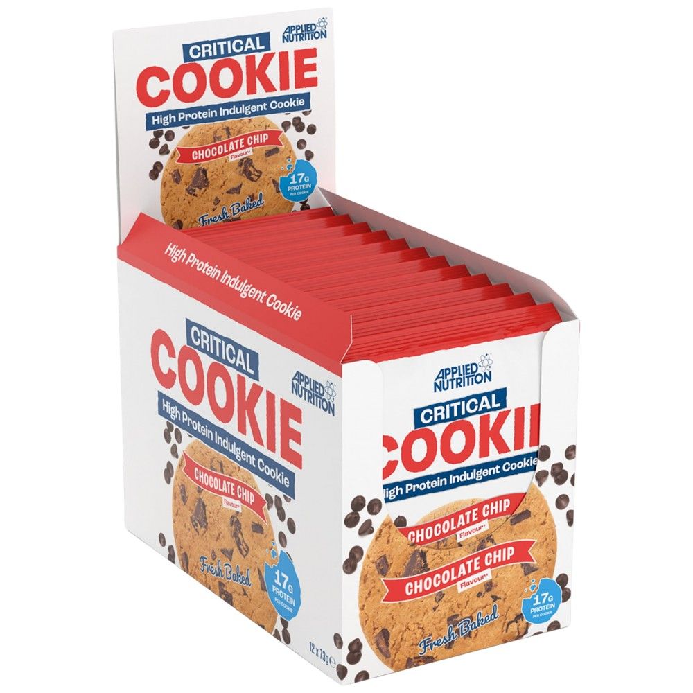 Cookie critique | Cookie indulgent à haute protéine - 12 x 85 grammes