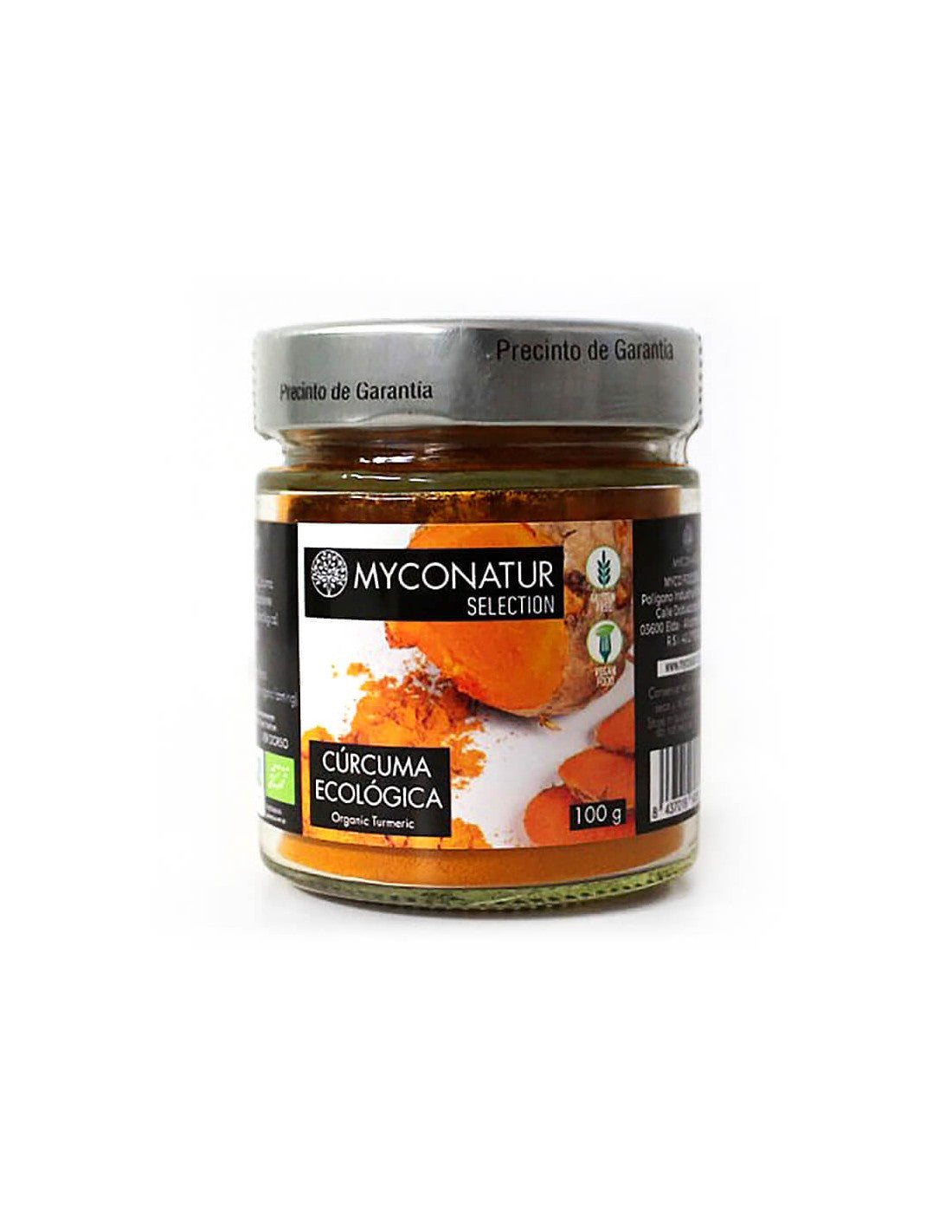 Poudre de curcuma biologique (racine) - Curcuma, Bio, 100 g <tc>Myconatur</tc>