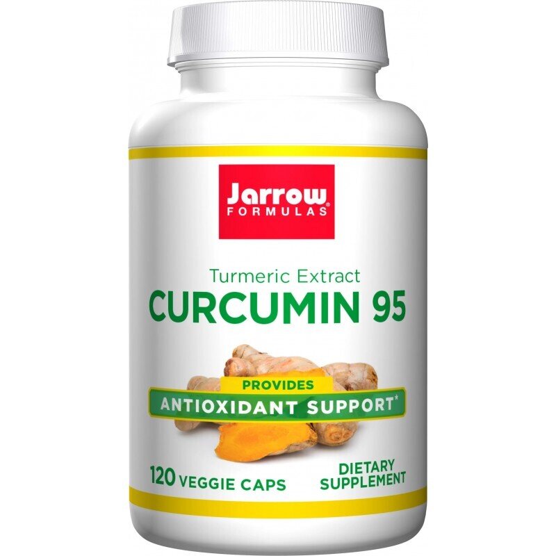 Curcumine 95 500 mg | 95% d'extrait de curcuma curcuminoïdes - 120 capsules