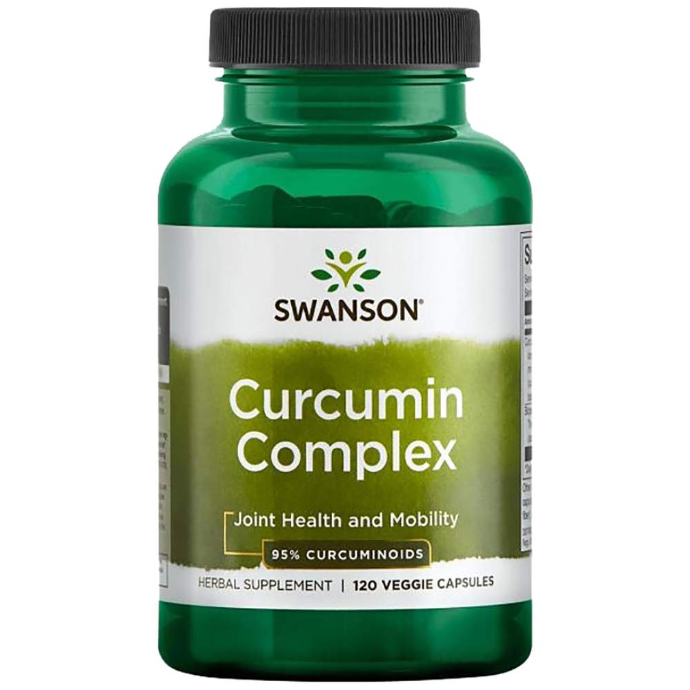 Complexe de curcumine avec biopérine 350 mg - 120 capsules