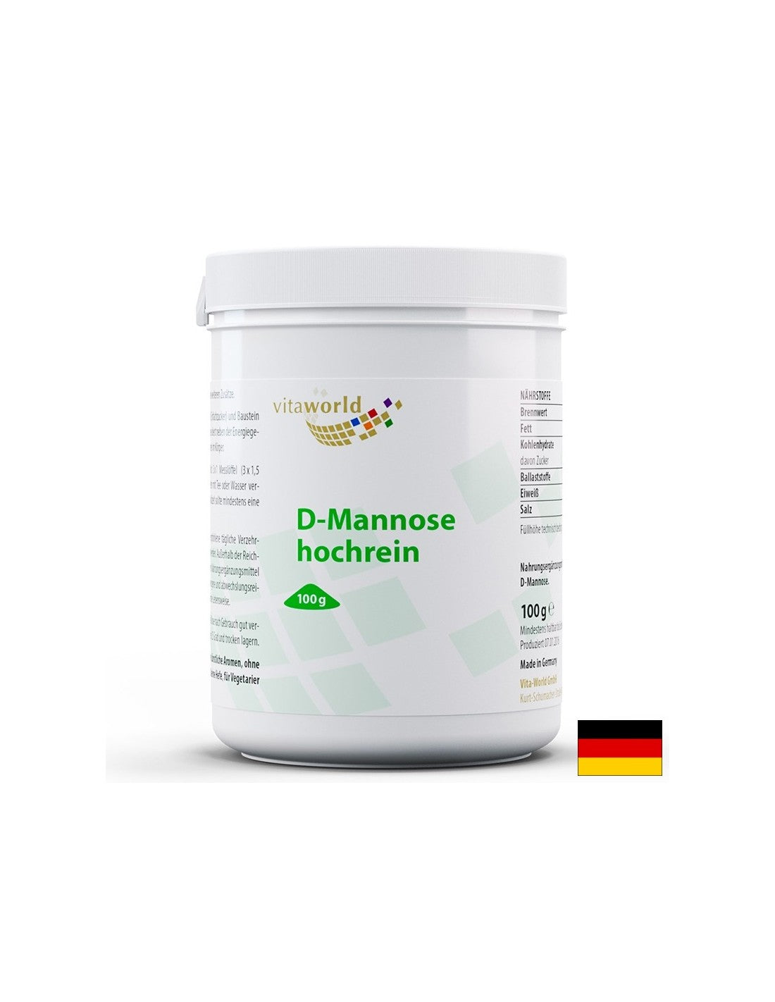 Voies urinaires - d-mannose (du maïs), 100 g de poudre