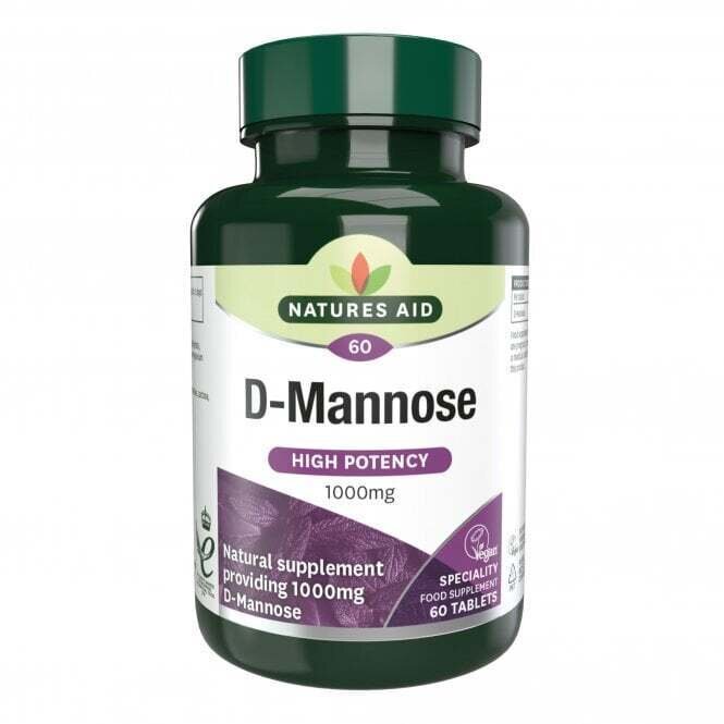 D-mannose (d-mannose) 1000 mg 60 comprimés naturesdaits